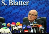 نشست خبری سپ بلاتر رئیس فیفا 