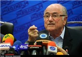نشست خبری سپ بلاتر رئیس فیفا