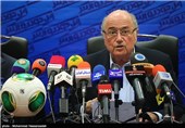 نشست خبری سپ بلاتر رئیس فیفا
