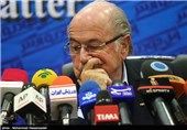 نشست خبری سپ بلاتر رئیس فیفا 
