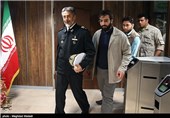 بازدید امیر حبیب‌الله سیاری فرمانده نیروی دریایی ارتش از خبرگزاری تسنیم