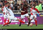 دیدار تیمهای پیشکسوتان پرسپولیس و میلان