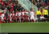 دیدار تیمهای پیشکسوتان پرسپولیس و میلان