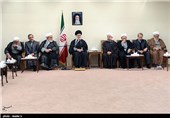 دیدار رئیس و اعضای شورای عالی انقلاب فرهنگی با مقام معظم رهبری