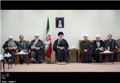 دیدار رئیس و اعضای شورای عالی انقلاب فرهنگی با مقام معظم رهبری
