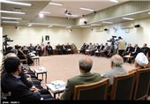 دیدار رئیس و اعضای شورای عالی انقلاب فرهنگی با مقام معظم رهبری