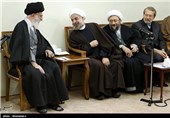دیدار رئیس و اعضای شورای عالی انقلاب فرهنگی با مقام معظم رهبری