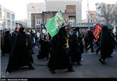 پیاده روی عاشقان حسینی در تهران