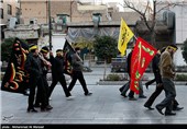 پیاده روی عاشقان حسینی در تهران