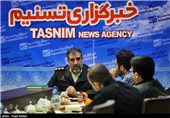 حضور عباسعلی محمدیان رئیس پلیس آگاهی تهران در خبرگزاری تسنیم