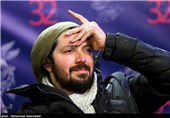 هومن بهمنش فیلمبردار در نشست خبری فیلم سینمایی زندگی مشترک آقای محمودی و بانو