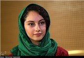 ترلان پروانه بازیگر در نشست خبری فیلم سینمایی زندگی مشترک آقای محمودی و بانو