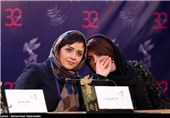 سپیده عبدالوهاب تدوینگر و ترانه علیدوستی بازیگر در نشست خبری فیلم سینمایی زندگی مشترک آقای محمودی و بانو