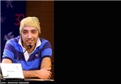 وحید مقدسی صدابردار در نشست خبری فیلم سینمایی زندگی مشترک آقای محمودی و بانو