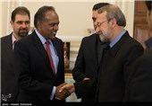 دیدار وزیر امور خارجه سنگاپور با رئیس مجلس