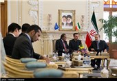 دیدار وزیر امور خارجه سنگاپور با رئیس مجلس