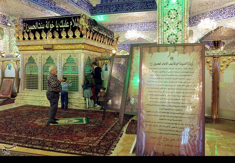 بارگاه مطهر سیده خوله دختر امام حسین(ع) در بعلبک-لبنان