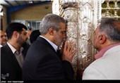 بازدید مدیران خبرگزاری تسنیم از ضریح حرمین عسکریین