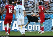 دیدار تیم‌های فوتبال ایران و آرژانتین - جام جهانی 2014 برزیل (3)