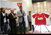 مراسم رونمایی از لباس تیم فوتبال پرسپولیس
