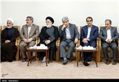 دیدار رئیس جمهور و اعضای هیئت دولت با مقام معظم رهبری