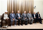 دیدار دبیر کل جهاد اسلامی فلسطین با مقام معظم رهبری