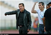 دیدار تیم های فوتبال پرسپولیس و راه آهن