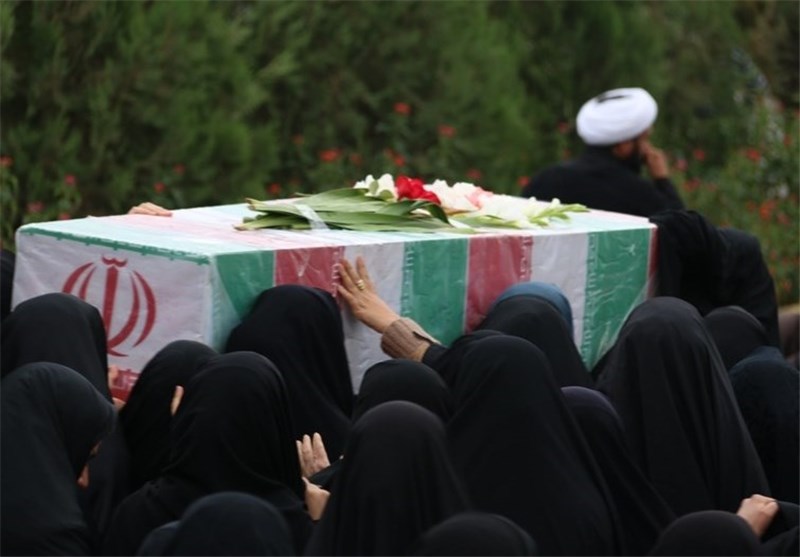 پیکر 2 شهید گمنام در کرمانشاه تشییع می‌شود