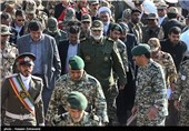 حضور امیر احمدرضا پوردستان فرمانده نیروی زمینی ارتش در رزمایش سراسری مدیریت بحران (مقابله با بلیات) با نام امام محمد باقر(ع) و توسط یگان‌هایی از نزاجا با محوریت تیپ 65 نیروی زمینی ارتش (نوهد) در منطقه عمومی لویزان