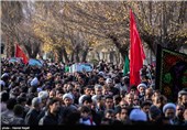 تشییع شهدای گمنام - یزد