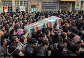تشییع شهدای گمنام - یزد