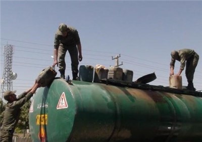 توقیف تانکر حامل 22 تن گاز مایع قاچاق در ایرانشهر