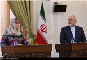 دیدار و نشست خبری وزرای امور خارجه ایران و کرواسی