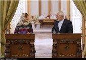 دیدار و نشست خبری وزرای امور خارجه ایران و کرواسی