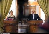 دیدار و نشست خبری وزرای امور خارجه ایران و کرواسی