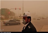 Heavy Dust Pollution in Iran’s Southwestern City of Ahvaz