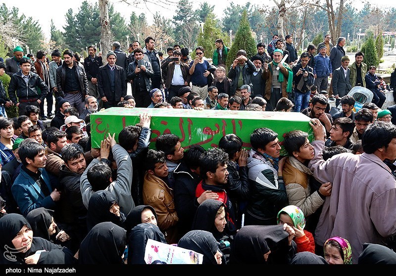 تشییع شهدای مدافع حرم -  مشهد