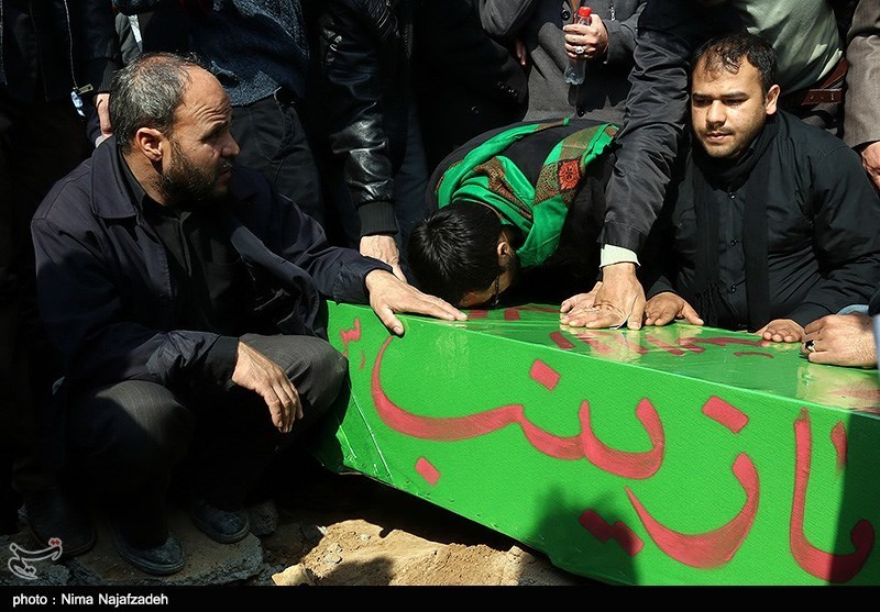 تشییع شهدای مدافع حرم -  مشهد