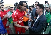 دیدار تیم های فوتبال استقلال تهران و تراکتورسازی تبریز