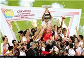 جشن قهرمانی تیم فوتبال فولاد خوزستان