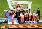 جشن قهرمانی تیم فوتبال فولاد خوزستان