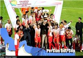 جشن قهرمانی تیم فوتبال فولاد خوزستان