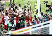 جشن قهرمانی تیم فوتبال فولاد خوزستان