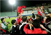 جشن قهرمانی تیم فوتبال فولاد خوزستان