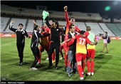 جشن قهرمانی تیم فوتبال فولاد خوزستان