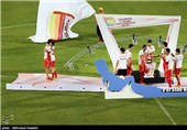 جشن قهرمانی تیم فوتبال فولاد خوزستان/جام به اهواز رفت