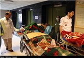 انتقال مجروحان حادثه تروریستی یمن به بیمارستان بقیه الله الاعظم تهران