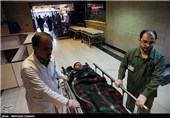 انتقال مجروحان حادثه تروریستی یمن به بیمارستان بقیه الله الاعظم تهران