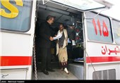 انتقال مجروحان حادثه تروریستی یمن به بیمارستان بقیه الله الاعظم تهران