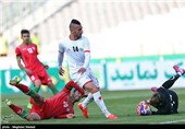 دیدار تیمهای فوتبال امید ایران و فلسطین